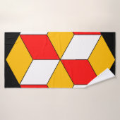 3D-Würfel Badehandtuch (Badehandtuch)