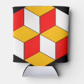 3D-Würfel Dosenkühler (Vorderseite)