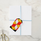 3D-Würfel Geschenkanhänger (Mit Garn)