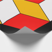 3D-Würfel Geschenkpapier (Ecke)