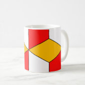3D-Würfel Kaffeetasse (VorderseiteRechts)