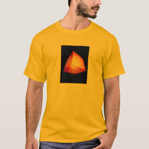 3D-Würfel mit Windmühlen-Design T-Shirt