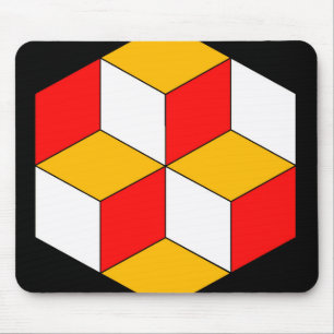 3D-Würfel Mousepad