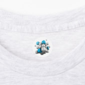 3D-Würfel von SlipperyJoe Etiketten (Befestigt)