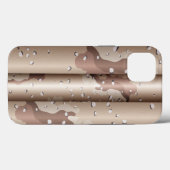 3D-Wüste-Camouflage Case-Mate iPhone Hülle (Rückseite (Horizontal))