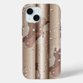 3D-Wüste-Camouflage Case-Mate iPhone Hülle (Rückseite)