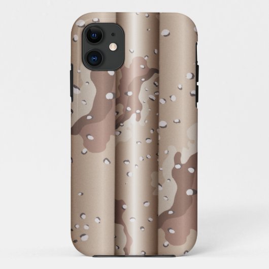 3D-Wüste-Camouflage Case-Mate iPhone Hülle (Rückseite)