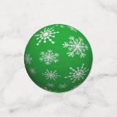 3D Xmas Balls Konfetti (Klein Vorderseite)