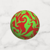 3D Xmas Balls Konfetti (Klein Vorderseite)