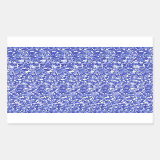 3D-zeichn Rechteckiger Aufkleber