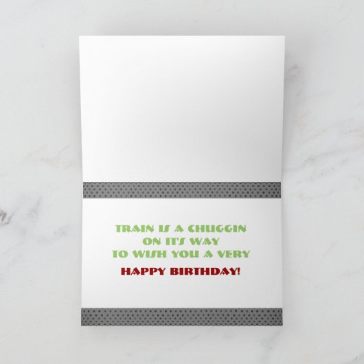 3D-Zug Karte (Innenseite)