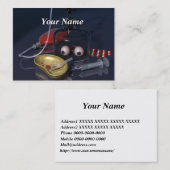 3DCG japanese horror Visitenkarte (Vorne/Hinten)