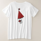 #3Doppelseitig Wähle deine Größe! Große Größe T-Shirt (Design Rückseite)