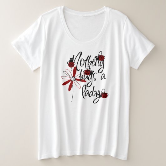 #3Doppelseitig Wähle deine Größe! Große Größe T-Shirt (Design vorne)