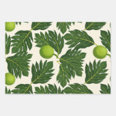 3er-Pack Blumenverpackungspapier Geschenkpapier Set (Vorderseite)