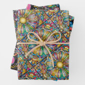 3er Set Geschenkpapier Set (Beispiel)