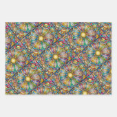 3er Set Geschenkpapier Set (Vorderseite)