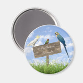 3FF-Magnetmagnet Magnet (Vorderseite/Rückseite)