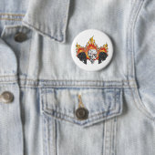 3Flammenskulptur Button (Beispiel)