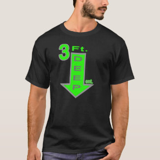 3ft Neongrün T tiefer Unterhaltung T-Shirt