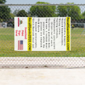 3ft x 5ft Recallgavin2020 Banner (Insitu)