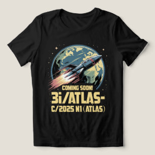 3I/Atlas C/2025 N1 Alien-Kometenankunft 2025 Kommt Tri-Blend Shirt