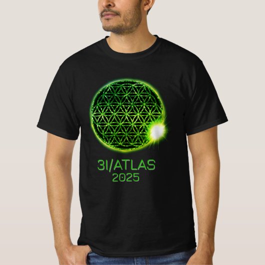 3I / ATLAS comet asteroid T-Shirt (Vorderseite)