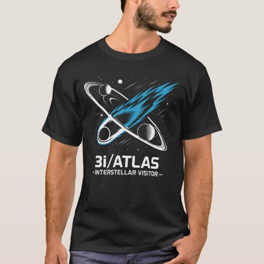 3I Atlas Interstellar Comet 2025 Space Astronomy D T-Shirt (Vorderseite)