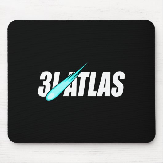 3i_atlas Interstellar Comet Mousepad (Vorne)