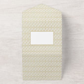 3in1 Katholische Hochzeit lädt zur UAWG von Floral All In One Einladung (Außenbereich)