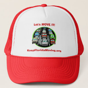 3lanes des Verkehrs - lassen Sie uns ES BEWEGEN! Truckerkappe