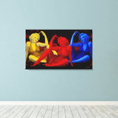 3Marilyn Leinwanddruck (Insitu (Holzboden))