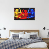 3Marilyn Leinwanddruck (Insitu (Schlafzimmer))