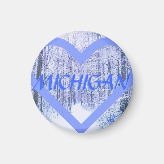 3MICHIGAN PERIHEART MAGNET (Vorne)