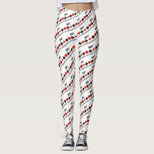 3NT meine Lieblingskarten-Anzugs-Brücke des Leggings
