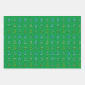 3pc. Baumschutzpapier Geschenkpapier Set (Vorderseite 3)