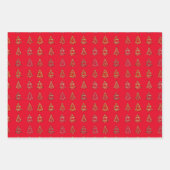 3pc. Baumschutzpapier Geschenkpapier Set (Vorderseite)