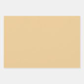 3pc Gold Skull Wrapping Paper Geschenkpapier Set (Vorderseite 3)