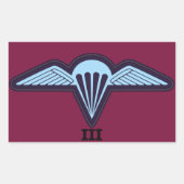 3RAR - Sticlers Rechteckiger Aufkleber (Vorderseite)