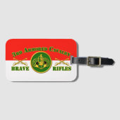 3rd ACR Armored Cavalry Regiment Gepäckanhänger (Vorderseite (Horizontal))