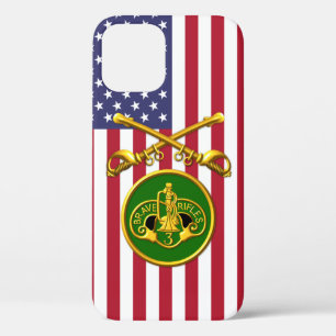 3rd Armored Cavalry Crossed Sabers USA Flag Case-Mate iPhone Hülle