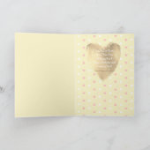 3rd Birthday 3 Picture Collage Yellow Pink White Karte (Innenseite)