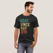 3Rd Birthday 3 Years Old GOAT Since May 2019 T-Shirt (Vorne ganz)