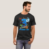 3rd Birthday Party Ocean 3 Year Old Sea Fish Birth T-Shirt (Vorne ganz)