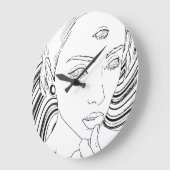 3rd Eye Wanduhr (Winkel)