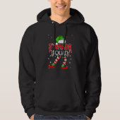 3rd Grade Elf Squad Matching Teach Christmas Schoo Hoodie (Vorderseite)