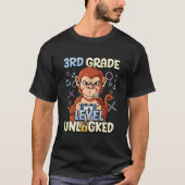 3Rd Grade Level Unlocked T-Shirt (Vorderseite)
