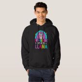 3rd Grade No Prob Llama Rainbow Back To School Tea Hoodie (Vorne ganz)