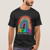 3rd grade rainbow leopard teacher team third grade T-Shirt (Vorderseite)