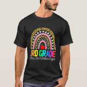3rd grade rainbow leopard teacher team third grade T-Shirt (Vorderseite)